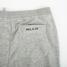 PAUL & JOE ワンポイントロゴ ミニ裏毛 ムジ メンズ ルームウェア ロングパンツ スウェットボトムス（グレー）