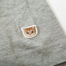 PAUL & JOE ワンポイントロゴ 天竺 ムジ メンズ ルームウェア ショートスリーブ Tシャツ（グレー）