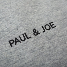 PAUL & JOE ワンポイントロゴ 天竺 ムジ メンズ ルームウェア ショートスリーブ Tシャツ（グレー）