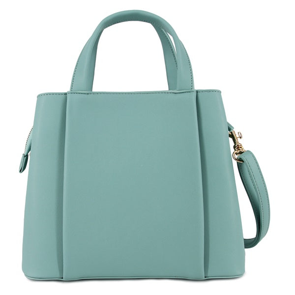 ダブルキャット　ハンドバッグ　ブルー