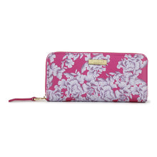 FLOWER PRINT　ラウンド束入れ　ローズ