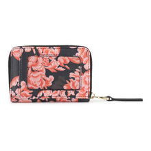FLOWER PRINT　コインケース　ブラック