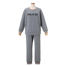 PJロゴ 裏毛起毛 プルオーバー セットアップ（グレー）